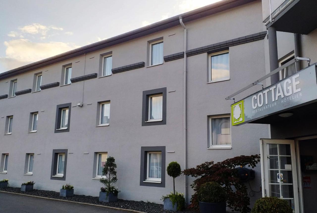 Cottage Logis Hotel - Restaurant Dudelange Bagian luar foto